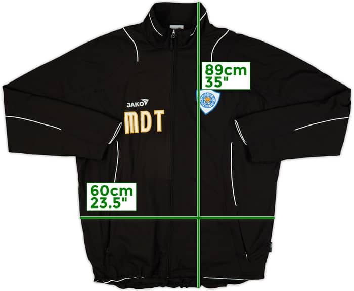 2007-09 Leicester Staff Issue Jako Track Jacket MDT - 8/10 - (XXL)