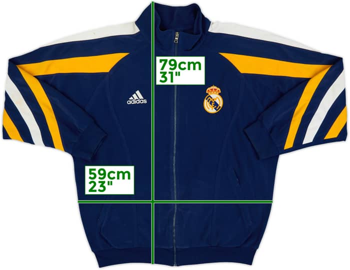 1998-99 Real Madrid adidas Track Jacket - 5/10 - (M/L)