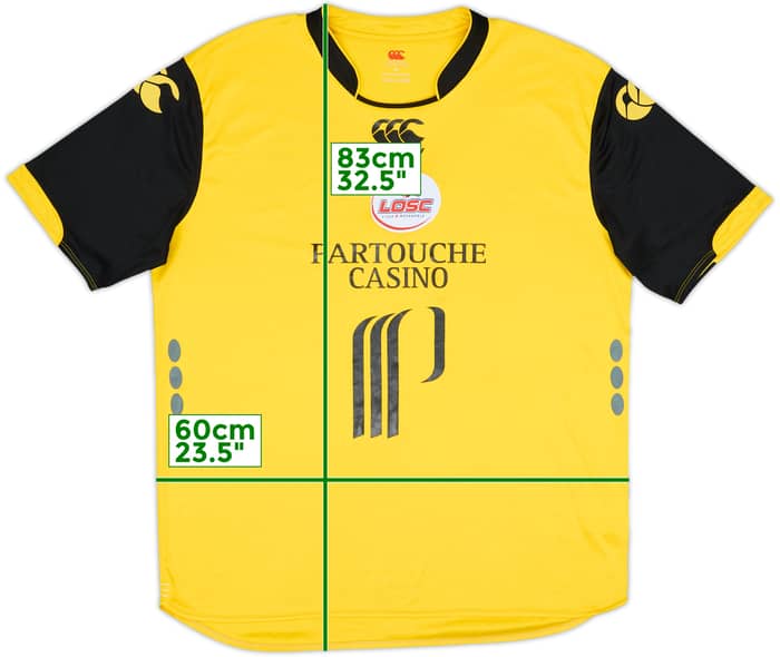 2008-09 Lille Third Shirt - 8/10 - (XL)