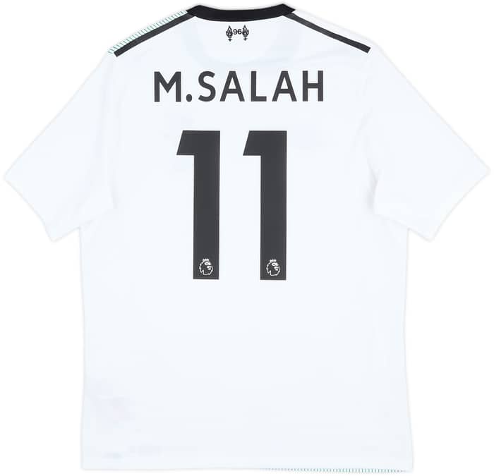 2017-18 Liverpool Away Shirt M.Salah #11 - 9/10 - (S)