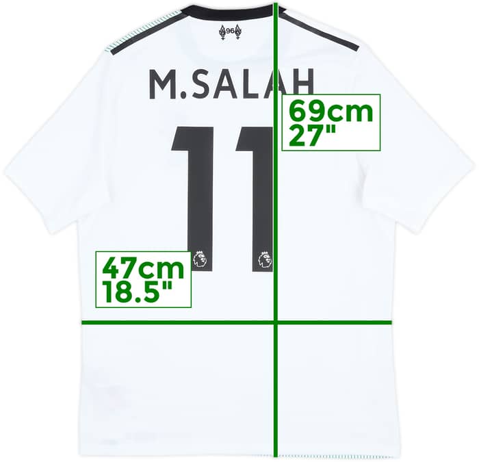 2017-18 Liverpool Away Shirt M.Salah #11 - 9/10 - (S)