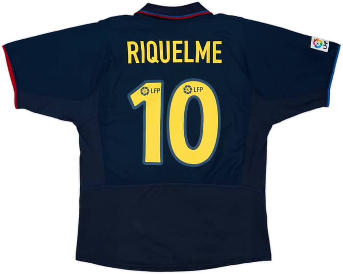 2002-03 Barcelona Away Shirt Riquelme #10 - 8/10 - (L)