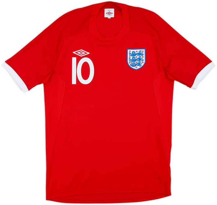 2010-11 England Away Shirt Rooney #10 - 9/10 - (M)