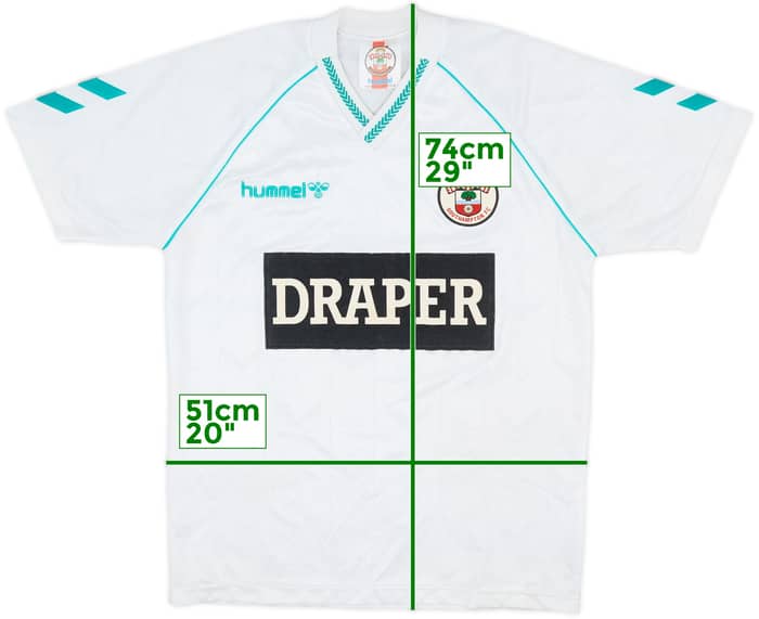 1989-91 Southampton Away Shirt - 9/10 - (XL)