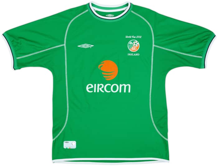 2002-03 Ireland Home Shirt R.Keane #10 - 8/10 - (L)