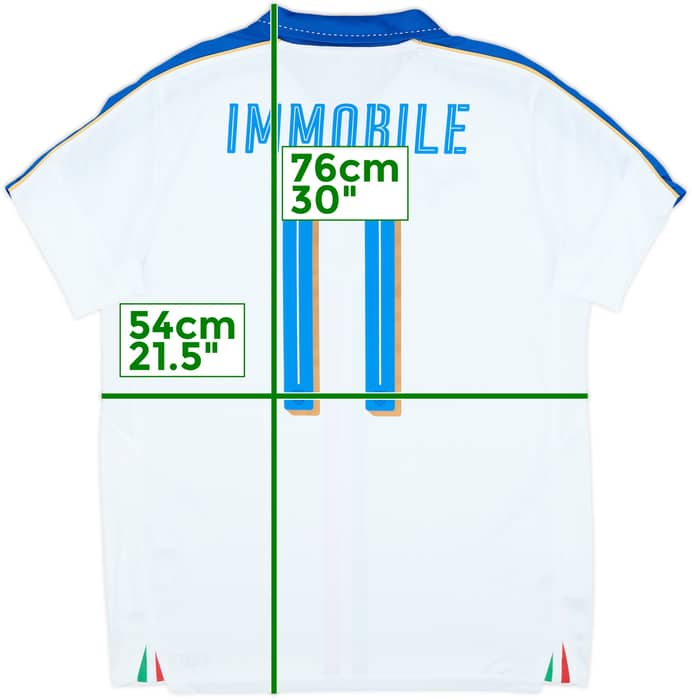 2016-17 Italy Away Shirt Immobile #11 - 10/10 - (L)