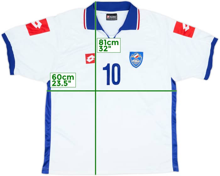2002-03 Yugoslavia Away Shirt #10 - 8/10 - (L)
