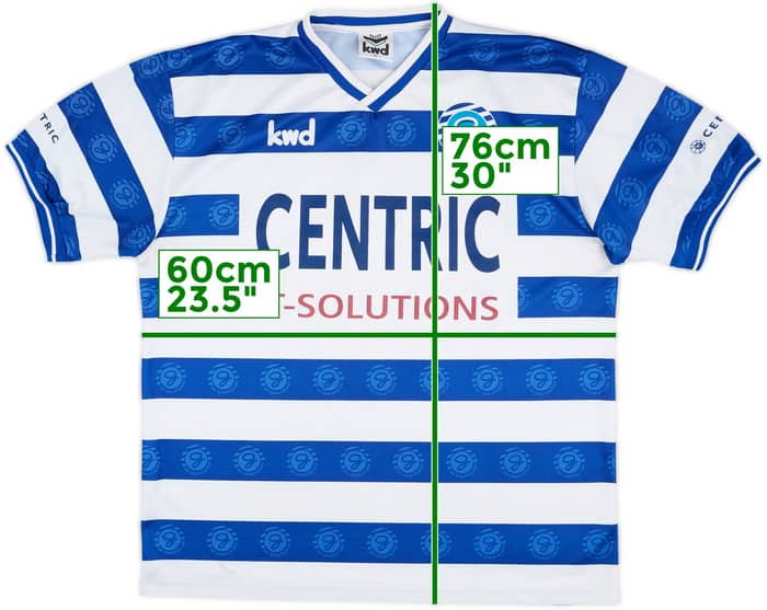 2002-03 De Graafschap Match Issue Home Shirt #24