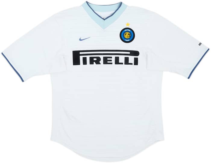 2000-01 Inter Milan Camiseta de Visitante Ronaldo #9 - 8/10 - (S)