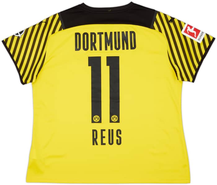 2021-22 Borussia Dortmund Home Shirt Reus #11 - 8/10 - (Women's XL)