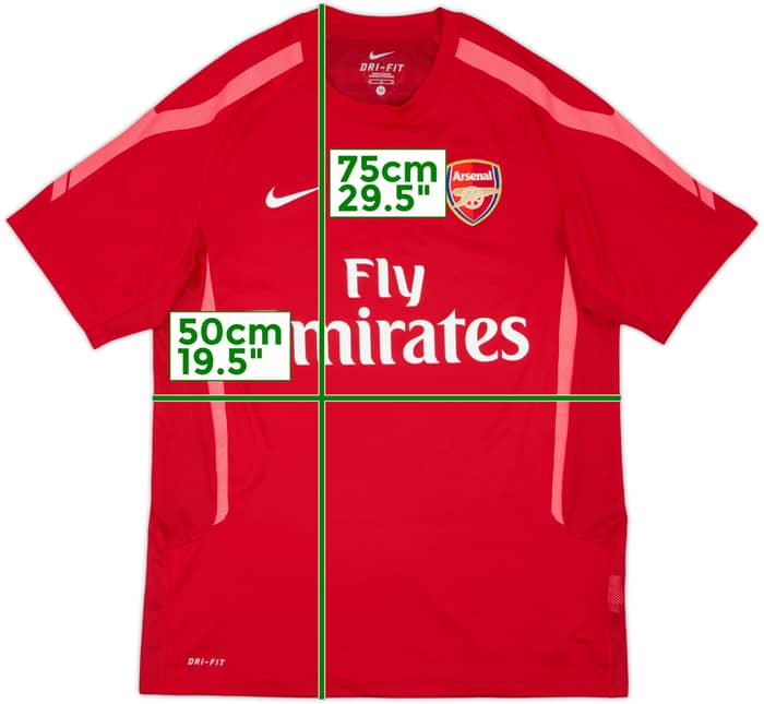 2010-11 Arsenal Nike Training Shirt - 9/10 - (M)