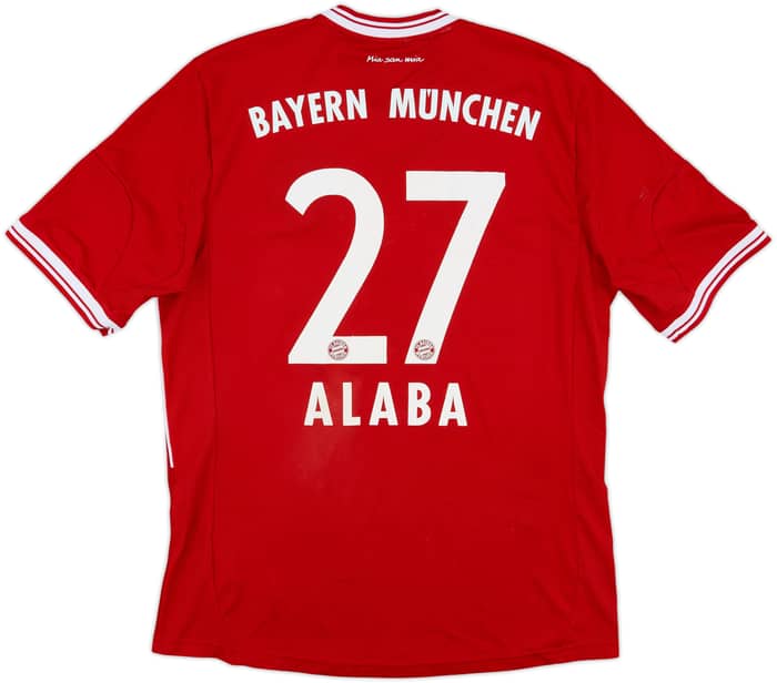 2013-14 Bayern Munich Home Shirt Alaba #27 - 6/10 - (L)