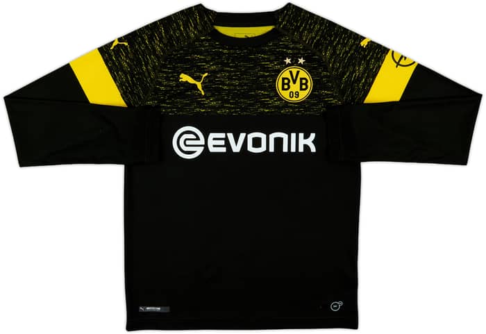 2018-19 Borussia Dortmund Away L/S Shirt - 8/10 - (L.Boys)