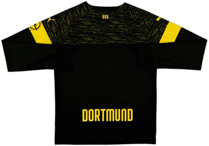2018-19 Borussia Dortmund Away L/S Shirt - 8/10 - (L.Boys)