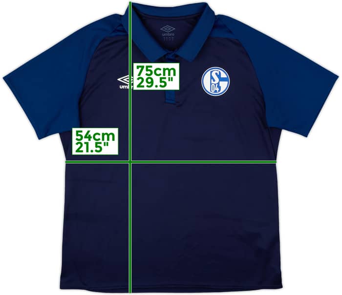 2018-19 Schalke Umbro Polo Shirt - 4/10 - (XL)