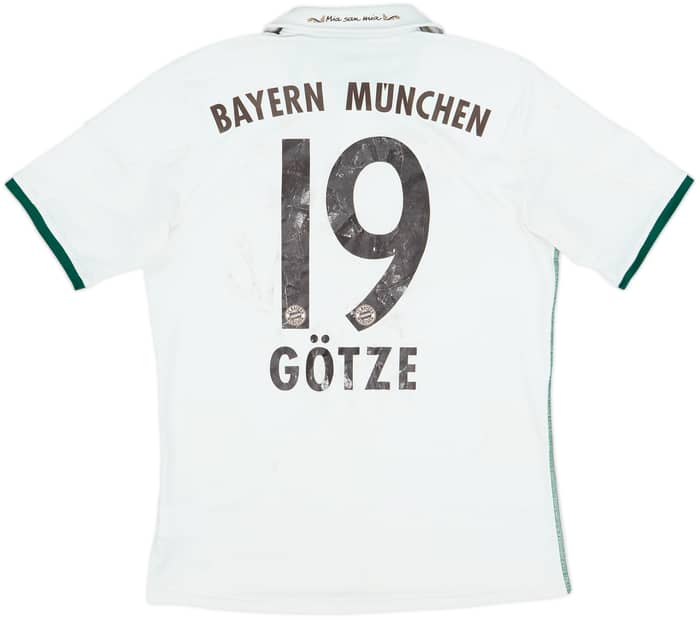 2013-14 Bayern Munich Away Shirt Gotze #19 - 4/10 - (XL.Boys)