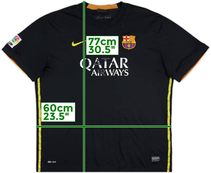 2013-14 Barcelona Third Shirt - 4/10 - (XXL)