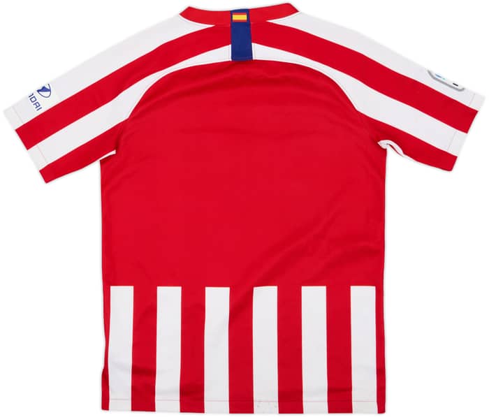 2019-20 Atletico Madrid Home Shirt - 4/10 - (XL.Boys)