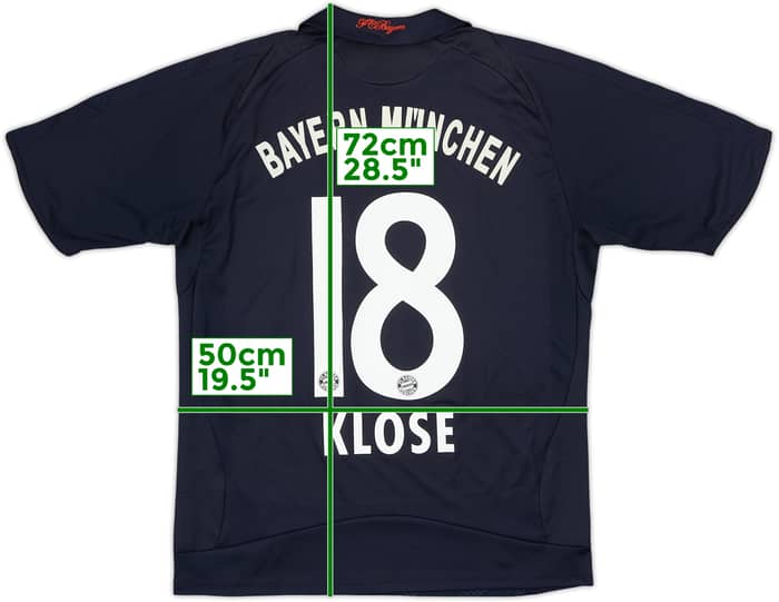 2008-09 Bayern Munich Away Shirt Klose #18 - 7/10 - (XL.Boys)
