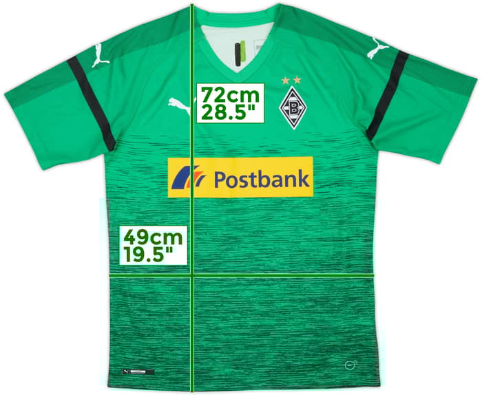 2018-19 Borussia Monchengladbach Third Shirt - 8/10 - (M)