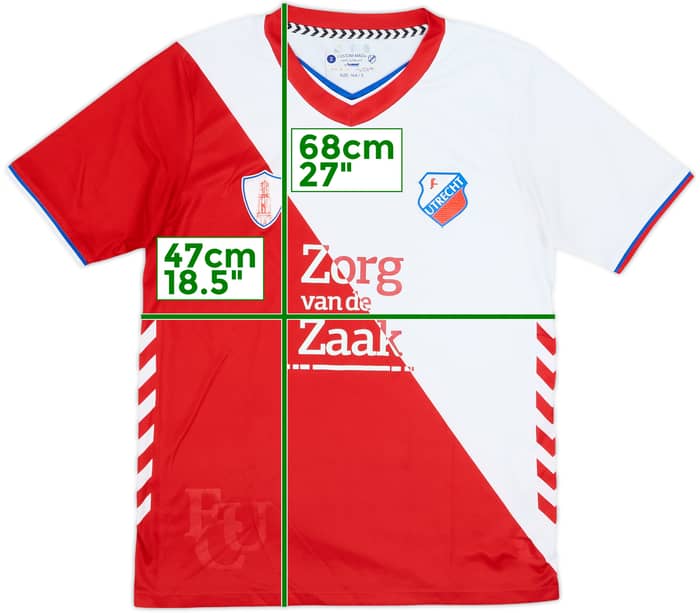2018-29 Utrecht Home Shirt - 6/10 - (S)