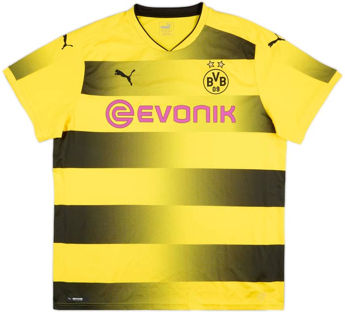2017-18 Borussia Dortmund Home Shirt - 8/10 - (XXL)