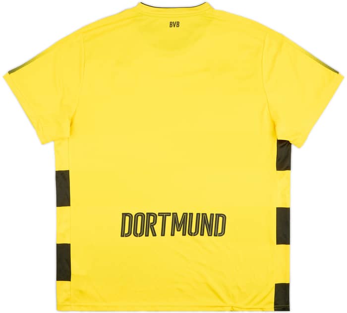 2017-18 Borussia Dortmund Home Shirt - 8/10 - (XXL)