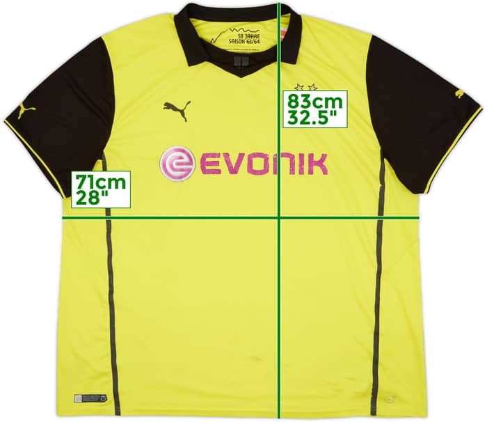 2013-14 Dortmund CL Home Shirt - 5/10 - (5XL)