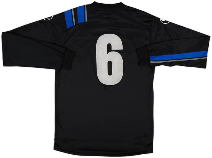 2010-11 Duisburg Away L/S Shirt #6 - 7/10 - (M)