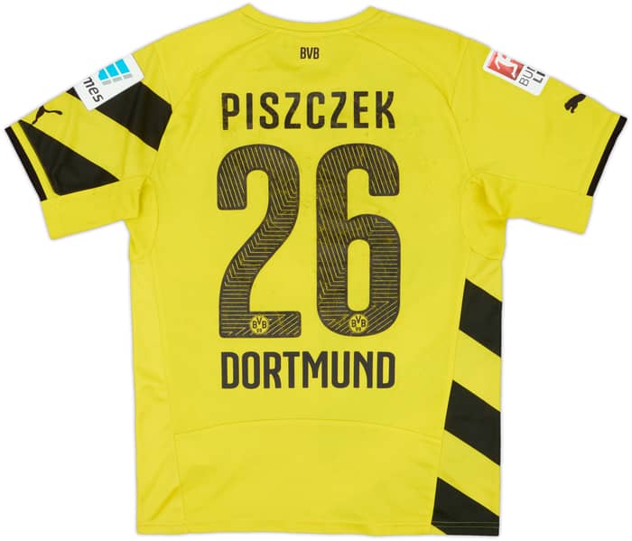 2014-15 Borussia Dortmund Home Shirt Piszceck #26 - 4/10 - (S)