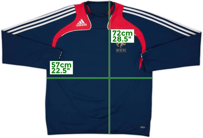 2009-10 France adidas Sweat Top - 5/10 - (L/XL)