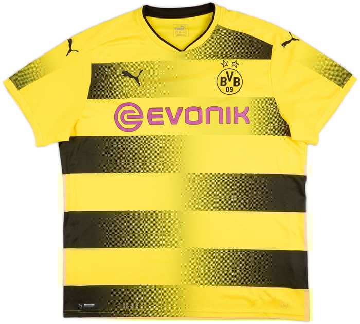 2017-18 Borussia Dortmund Home Shirt - 5/10 - (XXL)