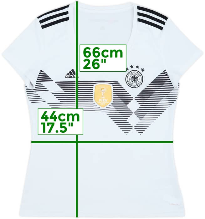 2018-19 Germany Home Shirt - 8/10 - (Women's L)