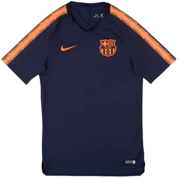2018-19 Barcelona Nike Training Shirt - 8/10 - (S)
