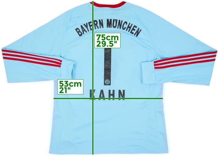 2008 Bayern Munich GK Shirt Kahn #1 - 4/10 - (L)