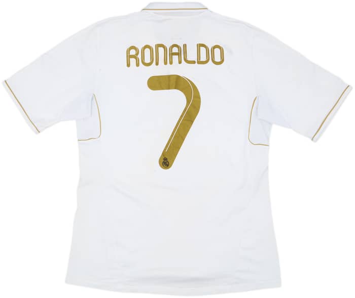 2011-12 Real Madrid Home Shirt Ronaldo #7 - 4/10 - (L)