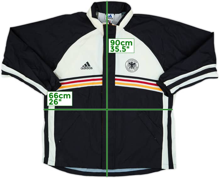 1998-00 Germany adidas Hooded Rain Jacket - 10/10 - (XL)