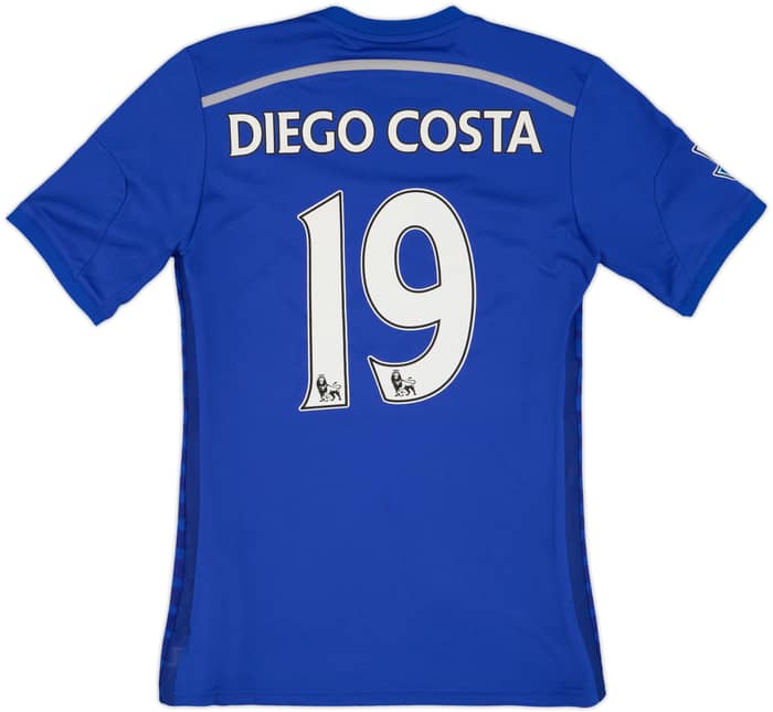 2014-15 Chelsea Home Shirt Diego Costa #19 - 8/10 - (S)
