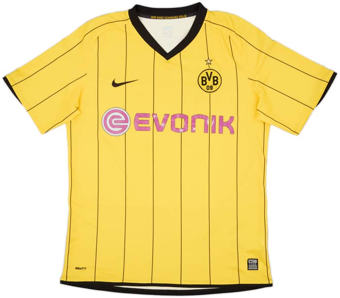 2008-09 Borussia Dortmund Home Shirt Frei #13 - 6/10 - (L)