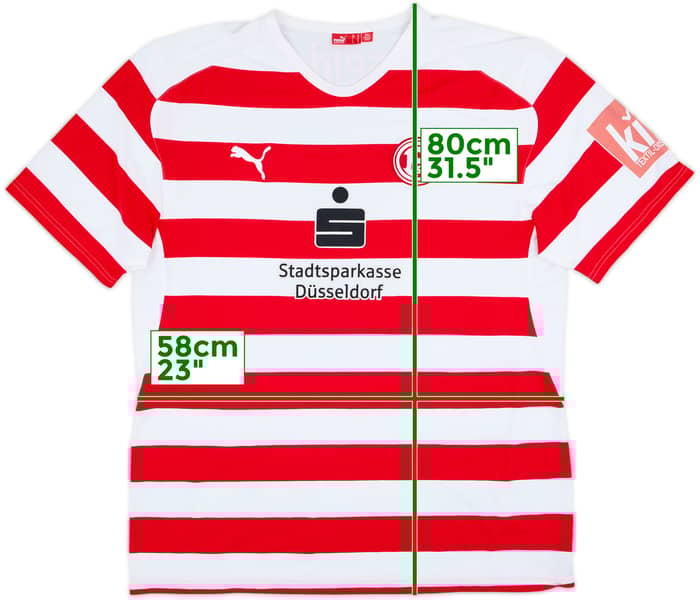 2008-09 Fortuna Dusseldorf Home Shirt - 8/10 - (XL)