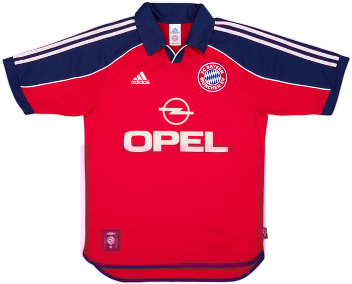 1999-01 Bayern Munich Home Shirt Santa Cruz #24 - 8/10 - (S)