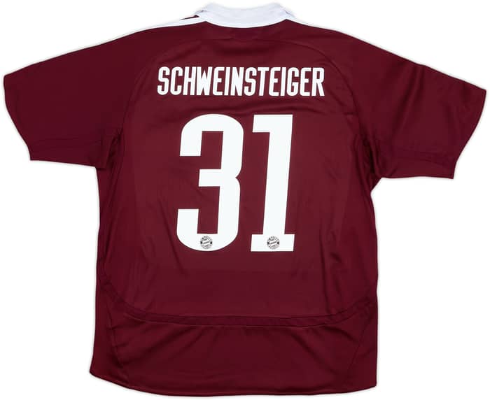 2006-07 Bayern Munich CL Shirt Schweinsteiger #31 - 7/10 - (XL.Boys)