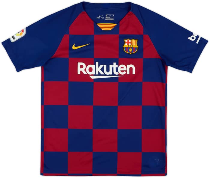 2019-20 Barcelona Home Shirt - 6/10 - (XL.Boys)