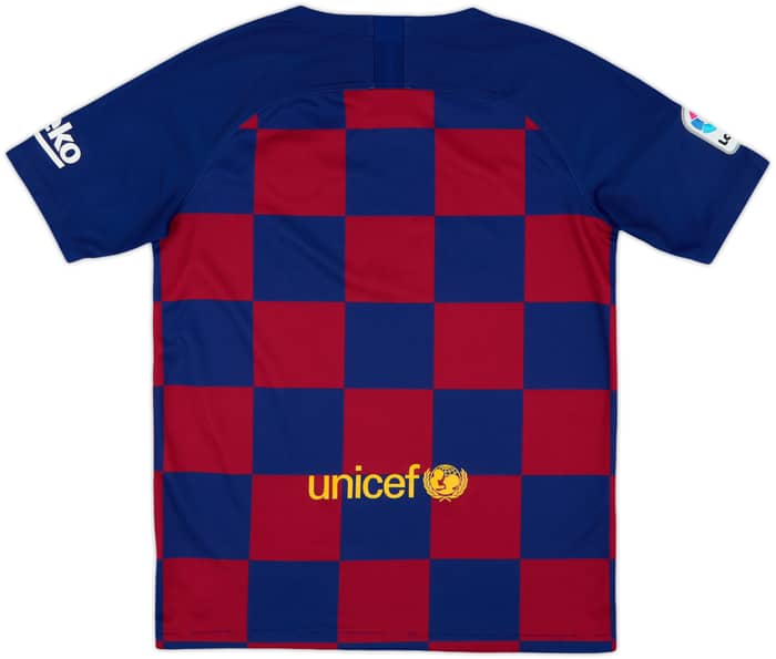 2019-20 Barcelona Home Shirt - 6/10 - (XL.Boys)