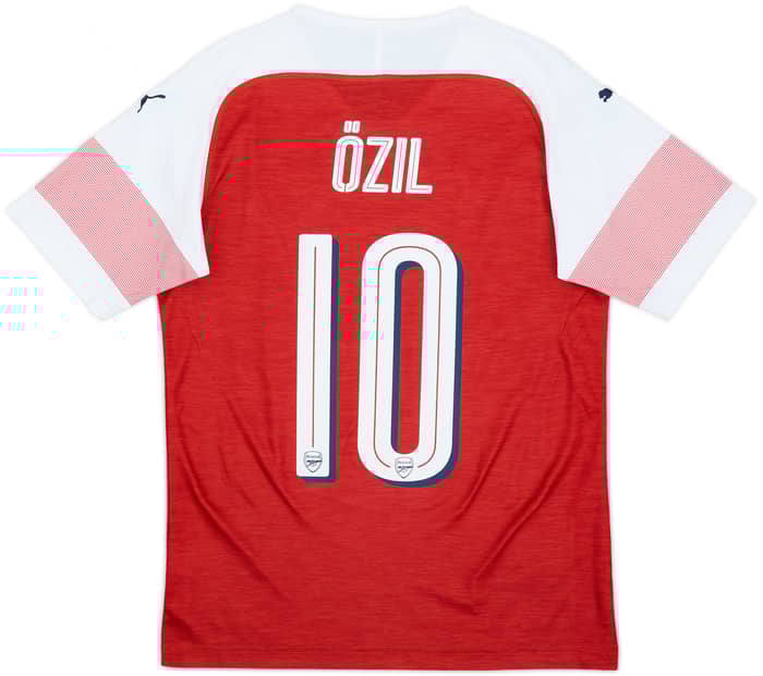 2018-19 Arsenal Home Shirt Ozil #10 - 7/10 - (S)
