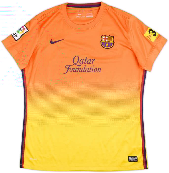 2012-13 Barcelona Away Shirt - 6/10 - (Women's L)