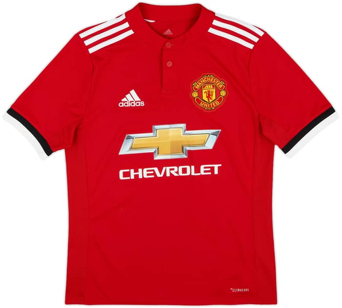 2017-18 Manchester United Home Shirt Ibrahimovic #10 - 10/10 - (L.Boys)