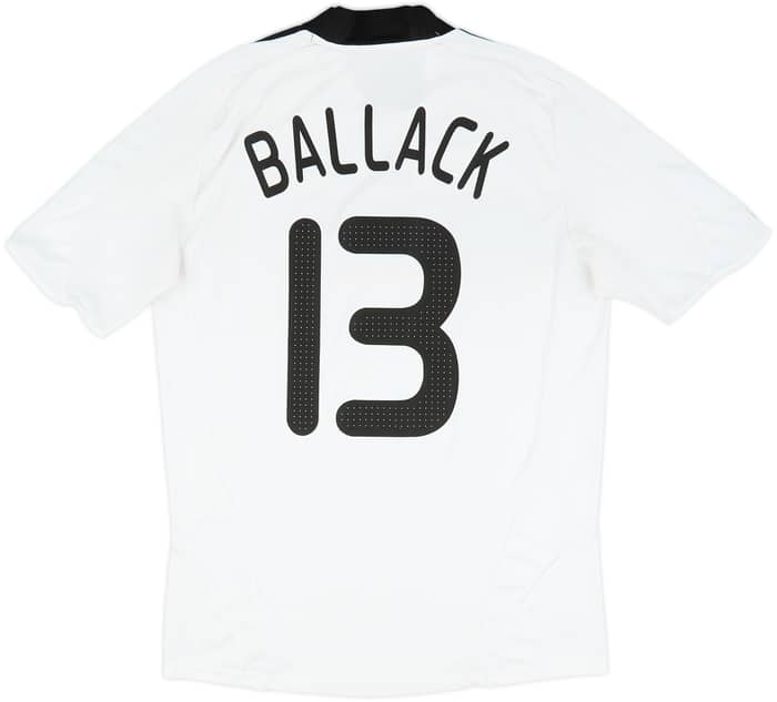 2008-09 Germany Home Shirt Ballack #13 - 6/10 - (M)