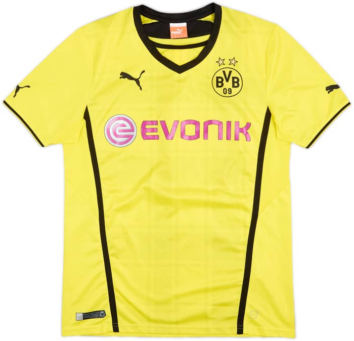 2013-14 Borussia Dortmund Home Shirt - 8/10 - (M)