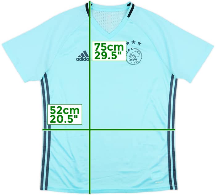 2016-17 Ajax adizero Training Shirt - 10/10 - (L)